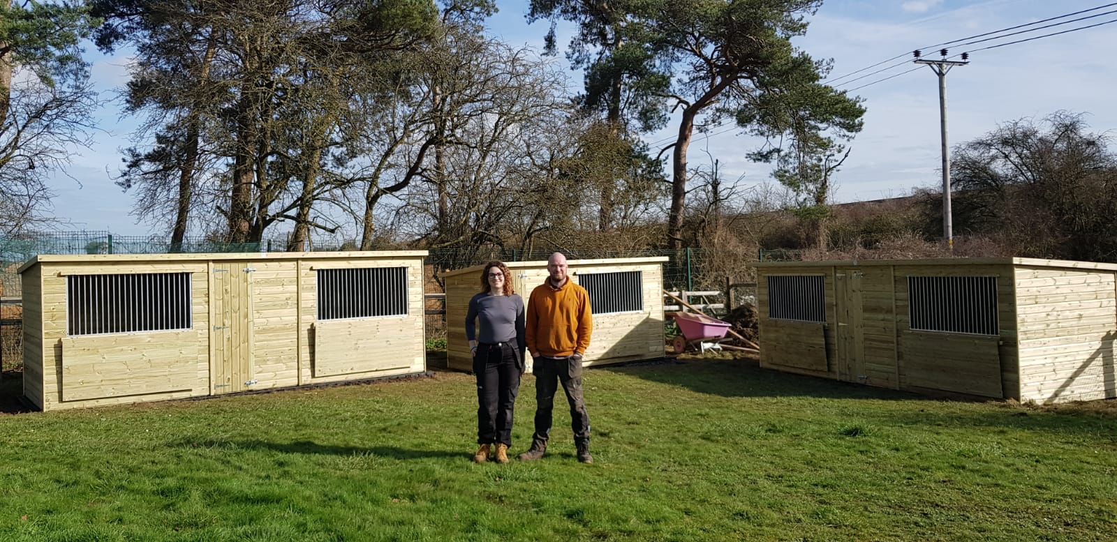 Bird Of Prey Aviary Install 3
