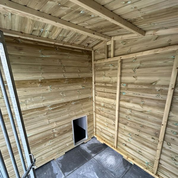 large single garden dog kennel for large dogs