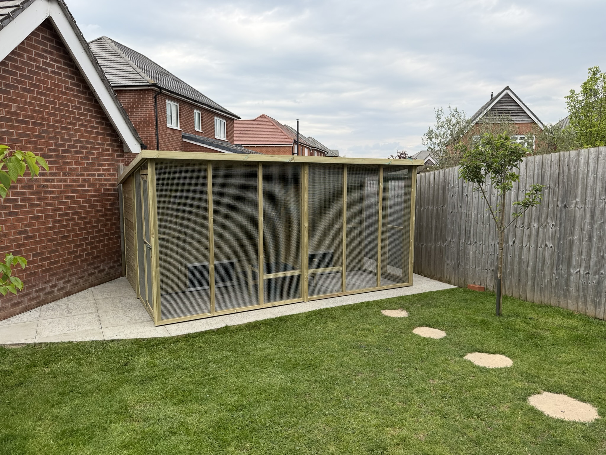 Bespoke Small Animal Housing with Integrated Storage Image
