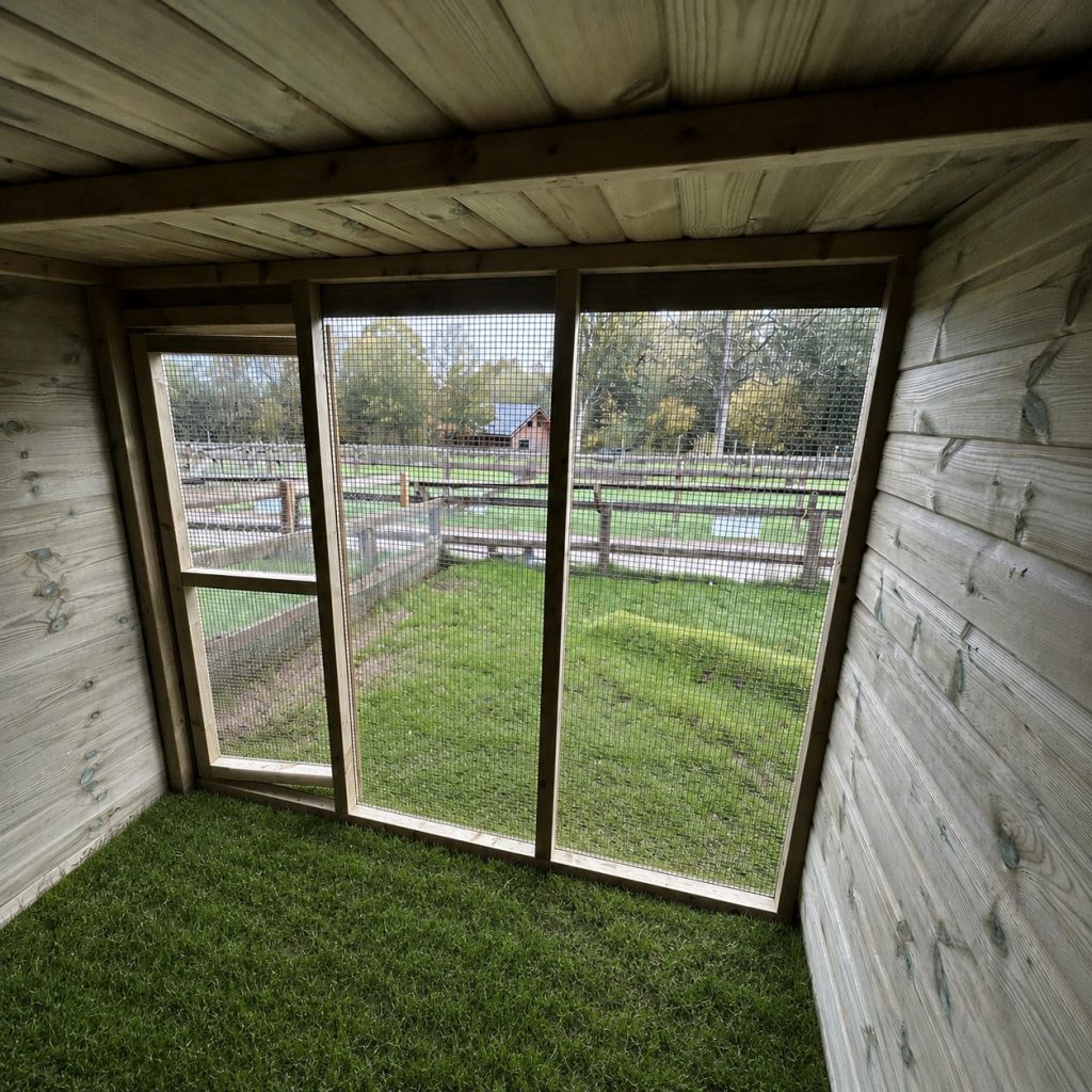 Big Warren For Rabbit The Warren Rabbit House and Run | Garden Animal Structures