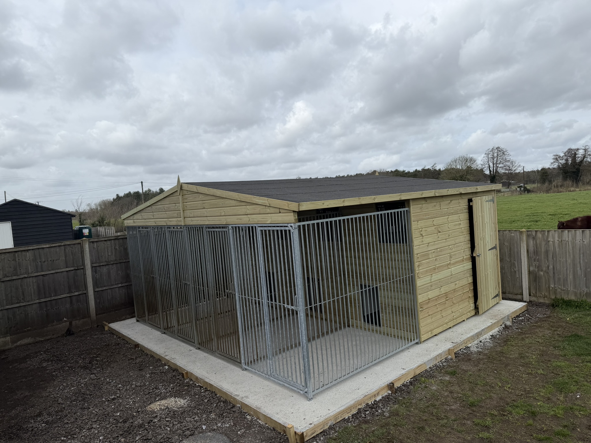 Custom Kennel Block Built to Our Customer’s Design Image